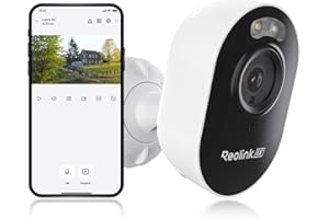 Reolink, zewnętrzna kamera do monitoringu 4K Wi-Fi z dwuzakresowym Wi-Fi 6 2,4/5 GHz, inteligentnym wykrywaniem, noktowizorem punktowym, nagrywaniem 24/7, dwukierunkowym dźwiękiem, syreną, Lumus Pro