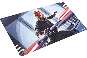 Gamegenic, Star Wars : Unlimited Game Mat – Dark Maul, Taille : 61 x 35 cm, épaisseur : 2 mm