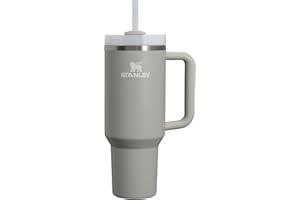 Stanley 1913 Quencher H2.0 FlowState Tumbler 1.2L - Zimny Przez 11 Godzin - Mrożony Przez 48 Godzin - Kubek Ze Słomką, Uchwytem I Pokrywką - Można Myć W Zmywarce - Ash