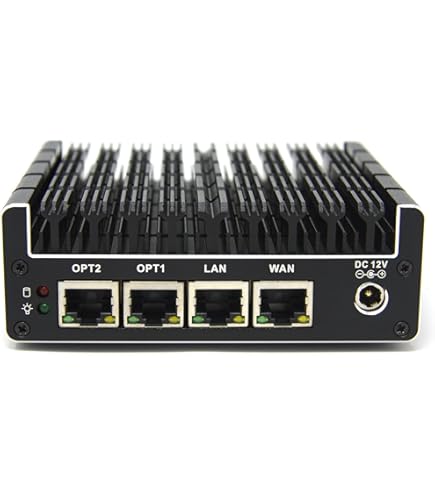 HUNSN Micro Firewall Appliance, Mini PC, PFSense, Mikrotik