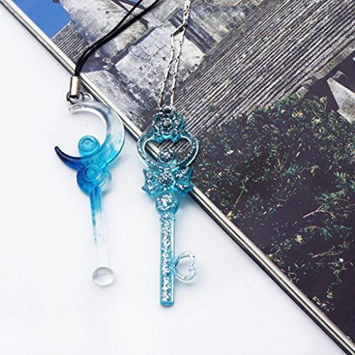 MagiDeal 4 Stück Magic Stick Silikon Anhänger Formen Schmuck Machen Werkzeuge Mit Loch - 3