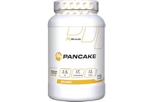 MyMUSCLE - My Pancake - Préparation en Poudre pour Pancakes Protéinés - Saveur Neutre 1110g - 30 Portions