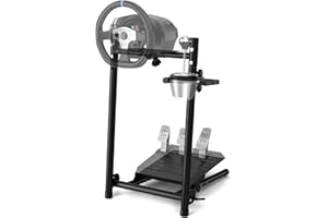 DIWANGUS Support de volant pliable pour Logitech G29, G920, G923, G27, G25, compatible avec Thrustmaster T248X T248 T300RS T150 458 TX Xbox PS4 PS5