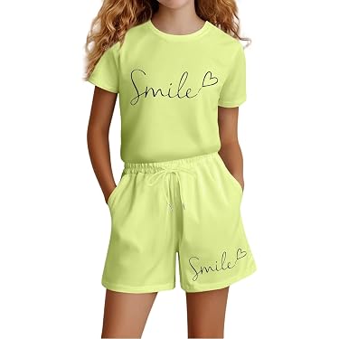 Completo Sportivo Bambina | Tuta Fitness Con Abito, Canotta E Shorts Per Tennis, Jogging O Baseball