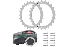 TRUSTLIONTEK Traktionsvorrichtung für Robotermäher Radzahn Spikes, Kompatibel mit Bosch Mährobotern，Radgröße 170 mm.