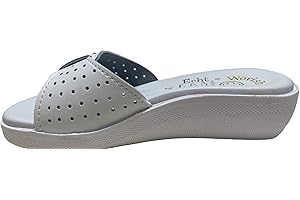 Bocciolo Diffusion Calzature Giorgia Ciabatta Aperta Fibbia Regolabile Sottopiede Anatomico Articolo 14F