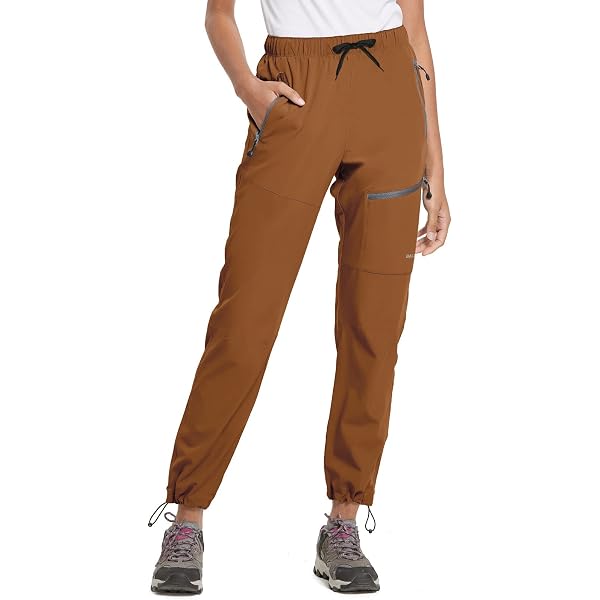 BALEAF Pantaloni Cargo Donna Impermeabili – UPF50+, 5 Tasche, Transformabili In Capri, Per Trekking E Outdoor - 2