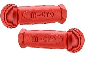 Micro® | Puños Originales Mangos para Manillar Patinete o Bicicleta Niños y Niñas Antideslizantes y Antisudoración | Compatible con la mayoría de Marcas | Pack 2 Unidades