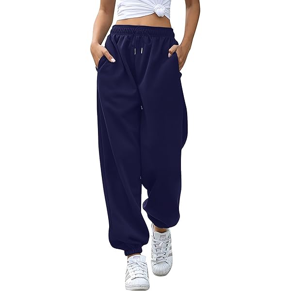 Jogging Pants For Women Tsmnzmuwomens Cinch Bottom Sweatpants High