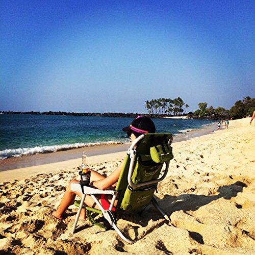 draußen Getränkehalter von SunChaser – hält Tasse, hält Dosen, hält Flaschen, hält Poolbecher – Spaß Bier Geschenk – grau - 5