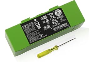 K KYUER 64.2Wh ABL-F Aspirateur Batterie pour iRobot Roomba i3 i3+ 3150 3158 3550 3556 3558 i4 i4+ 4150 4550 4552 i6 i7 i7+ 7150 7156 7158 7550 i7558 i8+ i8550 e5 e5150 e5152 e5154 e5158 e6 e6198 J7 J7+ J7550