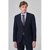 Erkek Siyah Basic D&uuml;z Slim Fit Dar Kesim 6 Drop Takım Elbise