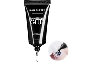 NAILPRETTY Nail Art Strass Kleber Gel 30g, Kleber für Edelsteine,UV-Kleber für Nägel, Professioneller Edelsteinkleber für Nägel, Kleber für Maniküre Diy für Anfänger und professionelle Salons