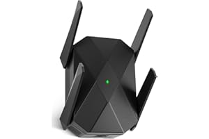 AX3000 WiFi 6 WLAN Verstärker LAN Anschluss,2402MBit/s 5GHz + 574MBit/s 2,4GHz WiFi Repeater,mit MU-MIMO, Gigabit Port, AP Modus,Kompatibel Allen Routern,bis zu 300㎡, Up to 99 Devices (AX3000)