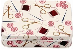 ELITE TINS Emma Bridgewater Crafting Sewing Small Rectangluar Tin 142 x 100 x 37mm