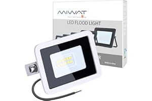 MIWATT Ultra-Thin MIWAT LED Flood Light Spotlight Led Search Lamp 220V Floodlights for Outdoor Garden Street Square (Cool White-6000k, 10W)