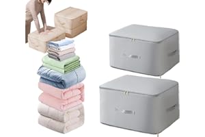 GAFUTOZM Sac de Compression Ultime Space Master, Casa Corner Pratique et Efficace Sac Compression Couette et Vêtements Sans Aspirateur, étanche à L'eau et à La Poussière (Grey, M+L)