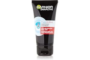 Garnier SkinActive Pure Active - Maschera Peel-Off anti-punti neri, per pelli grasse e imperfezioni, 50 ml