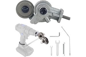 Toivize Taglia Lamiera per Trapano, Accessorio Roditore Elettrico per Lamiera per Trapani Manuali per Il Taglio Preciso di Ferro, Acciaio, Rame e Alluminio (Adatto per Trapano al Litio 12V/21V)