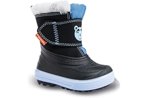 demar. Dziecięce buty zimowe z wełnianą podszewką Bear