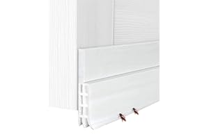 Burlete Puerta,DQMEN 100 x 5cm Burlete Bajo Puerta Burlete Autoadhesivo de Goma de Silicona, Antipolvo Aislamiento Acústico Prueba De Viento y Agua (Blanco)