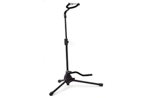 ELAORY Guitar Stand - Height-Adjustable Guitar Stand Foldable with Padded Neck and Yoke