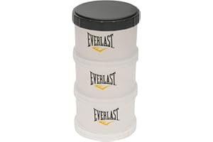 Everlast Unisex Powder Tower Nutrition Storage Training Clear One Size