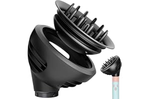 Fixbetter Diffuseur Wave+Curl pour Dyson Airwrap HS01 HS05 HS08 Accessoire, embout pour dyson airwrap, conversion pour Dyson Airwrap Styler en sèche-cheveux
