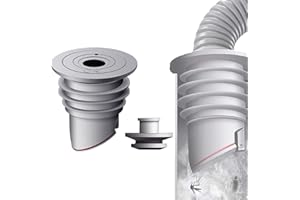 45-50mm Waschmaschinen Rohrdichtung WISIRENT, Grau Waschmaschinen-Ablaufschlauchdichtung, Washing Machine Drain Hose Seal, Waschmaschine Abfluss Dichtung Abflussrohr Dichtung für Zuhause, Küche, Bad