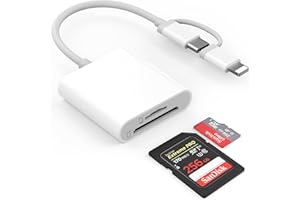 OLIVERIA Lecteur et Adaptateur sd pour Phone/Pad/Appareil Photo