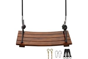 PELLOR Columpios Infantiles, Columpio de Jardín,Columpio de Jardín para Niños,Adultos,Columpio Bebe con Cuerda Ajustable para Interior y Exterior,Carga Máx 200 KG