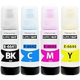 Supply Guy M&uuml;rekkep Epson 664 ile Uyumlu EcoTank ET 14000 2550 2650 4500 L100 L110 L1300 L200 L210 L300 L3050 L3060 L3070 L31