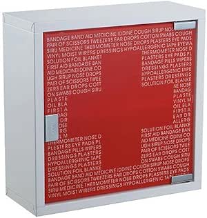 Design Medizinschrank Apothekerschrank Arzneischrank aus Edelstahl mit