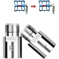 Fahrrad Pedal-Extender Aus Chrom-Molybdän-Stahl – Verlängert Die Pedalachse Um Ca. 20 Mm, Für 9/16" Gewinde (2 Stück)