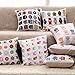 serviceworld Fashion Polyester & Polyester Blend Leaning Cushion Covers Square 15.7"*15.7" Throw Pillow Case,The square robot