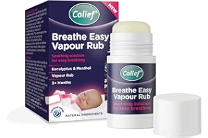 Colief Botanical Baby Rub - Decongestant Solution for Easy Breathing - Infants 3+ Months - Levander and Pine
