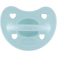 Chicco PhysioForma Gommotto Luxe, Ciuccio in Silicone 2-6 Mesi, Morbido e Delicato, Supporta la Respirazione Fisiologica Favo