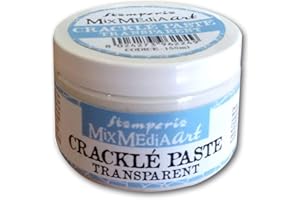 Stamperia Crackle Paste-monocomponente Trasparente 150 ml, Multicolore, 7.5cmX6cm
