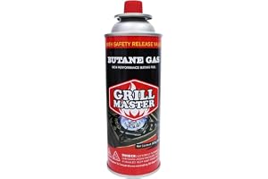 Grill Master Blue Flam Butane Gas with Safety Release Valve 227 g