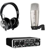 Behringer U-Phoria Studio Pro Complete Recording Bundle With High