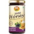 ANP BEE Raw Jamun Honey 500gm I NMR Tested, Unprocessed and Unfiltered I 100% Pure Unpasteurized Natural Original Honey I Rich in Anti-Oxidants I Glass Bottle