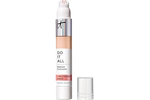 BIOTHERM IT Cosmetics, DO IT ALL Concealer, Correcteur + Boosteur d'Éclat, Longue Durée, Effet Repulpant, Anti-Cernes, Teint Lumineux, Formulé avec un Sérum Multivitaminé, Tous Types de Peau, 7 ml