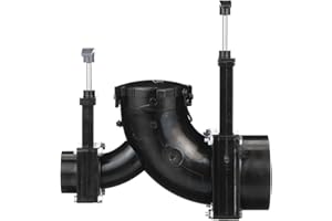 Valterra T80 Ell podwójny zawór obrotowy - 7,5 cm piasta x 1,5 cala x 7,6 cm pokrywa bagnetowa