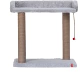 PUGALO Platform Oturaklı MELODY Model Kedi Tırmalaması (Gri)