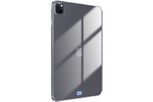 Anoowkoa Etui TPU do iPada Pro 12,9 (2022) przezroczyste ultracienkie przezroczyste ochronne etui na tył miękki elastyczny zderzak hybrydowe silikonowe etui [amortyzacja wstrząsów]