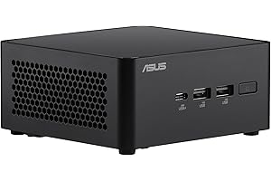 ‎ASUS ASUS NUC 14 Pro Slim Kit RNUC14RVKI300002I (Intel Core i3 100U Prozessor, Intel Grafik, Intel WiFi 6E, ohne Betriebssystem, mit EU-Netzkabel)