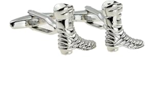 GIFTSEARCH Cowboy Boots cufflinks (X2AJ077)