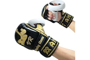 M AMVR AMVR Boxing Gloves Compatible with Quest 3/Quest 2/Rift/Rift S/Pico 4 Touch Controllers, Compatible with Playing Thrill of The Fight or Other VR Boxing Type Games, Making VR Experience More Realistic