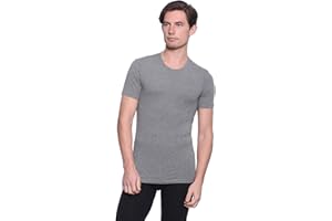 Dice Mens Round Neck Short Sleeve Solid Undershirt