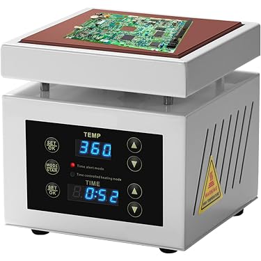 Plaque Chauffante PTC Thermostat 220V 130W - Parfaite Pour Yaourtière, Cafetière, Fer à Lisser | FTVOGUE